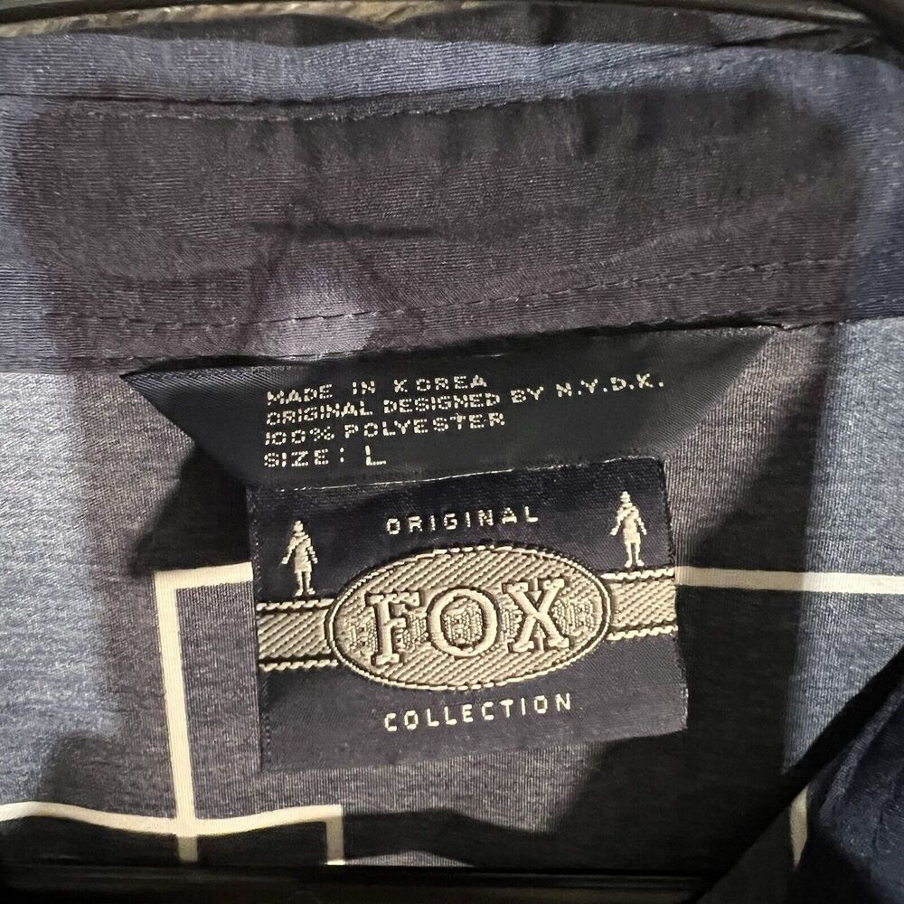 Original Fox Collection Button Down Shirt Men's L… - image 3